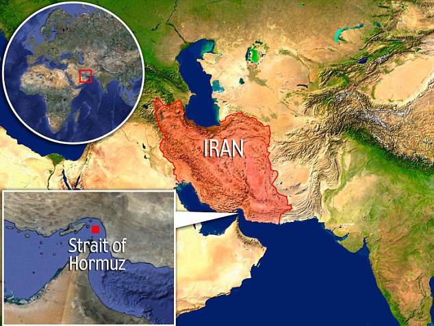 Threat: An Iranian politician claims the country's military is preparing to close off the Strait of Hormuz - the most important oil transport channel in the world